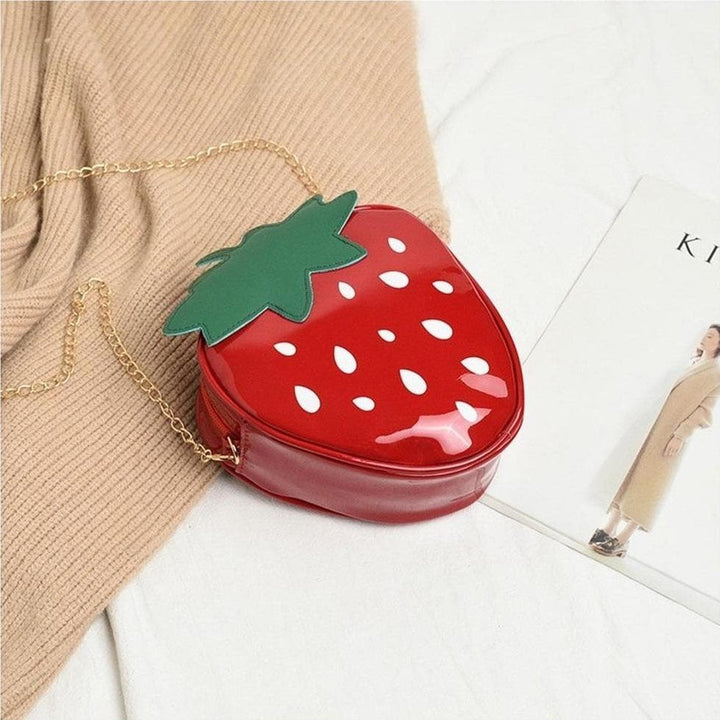 Strawberry Shoulder Bag -  Asian Fashion! - Shop Korean & Japanese Fashion on Lianox.