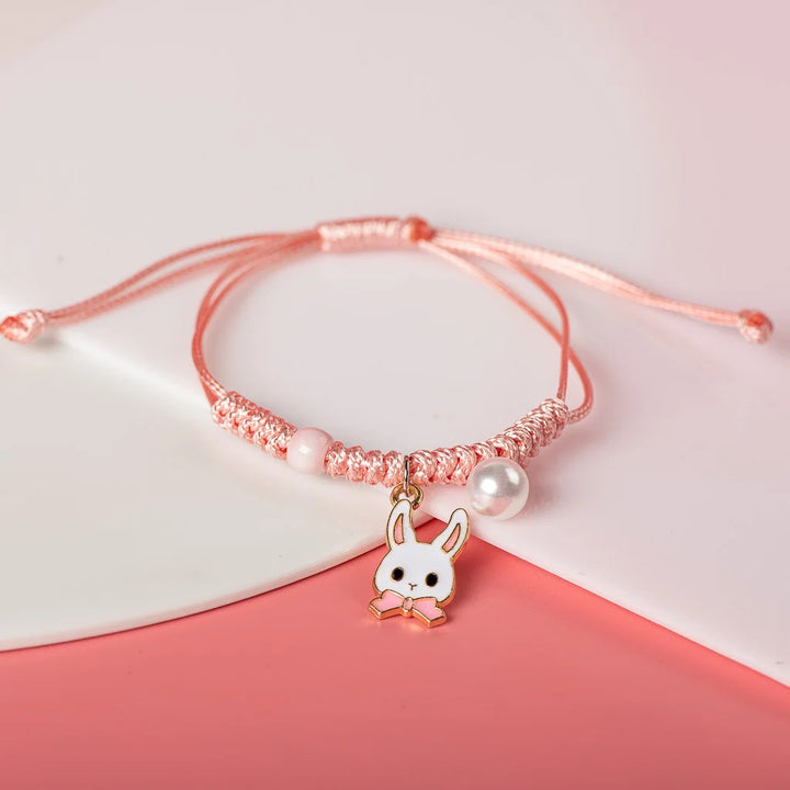 Cute Bracelet With Bunny/Shell/Unicorn Charm