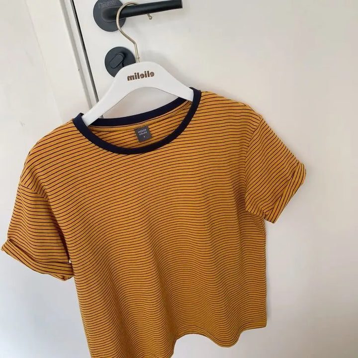 Striped O-Neck Tee