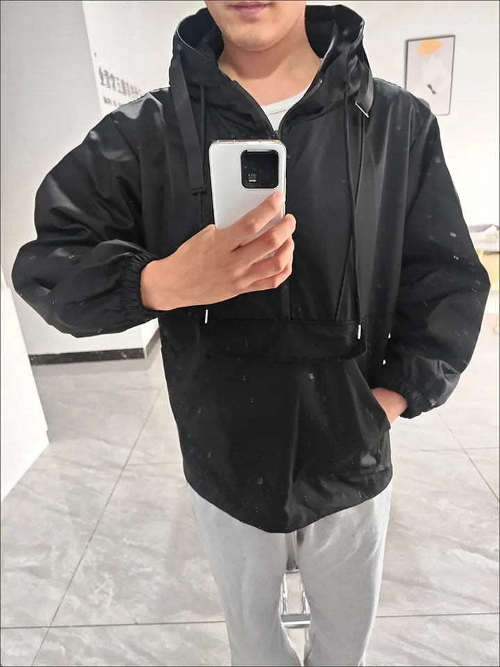 Windbreaker with Hood