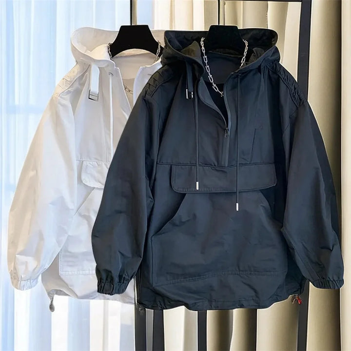 Windbreaker with Hood