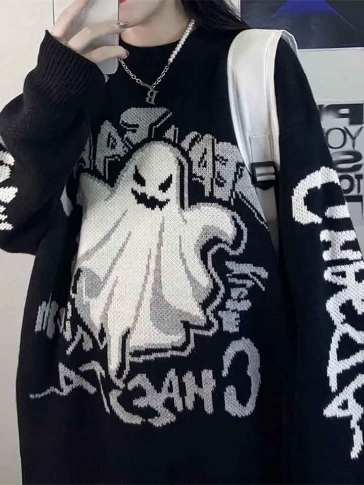 Ghost Knit Sweater (Spooky)