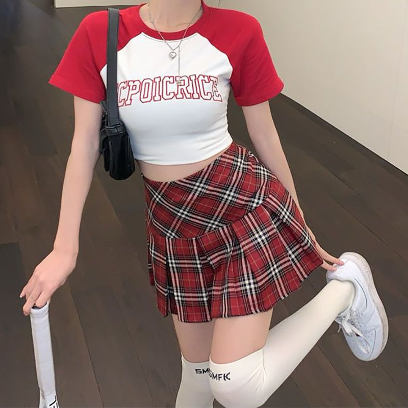 Preppy Plaid Skirt