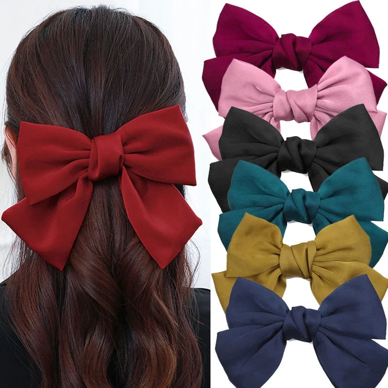 Big Hair Bow Tie Hairpin