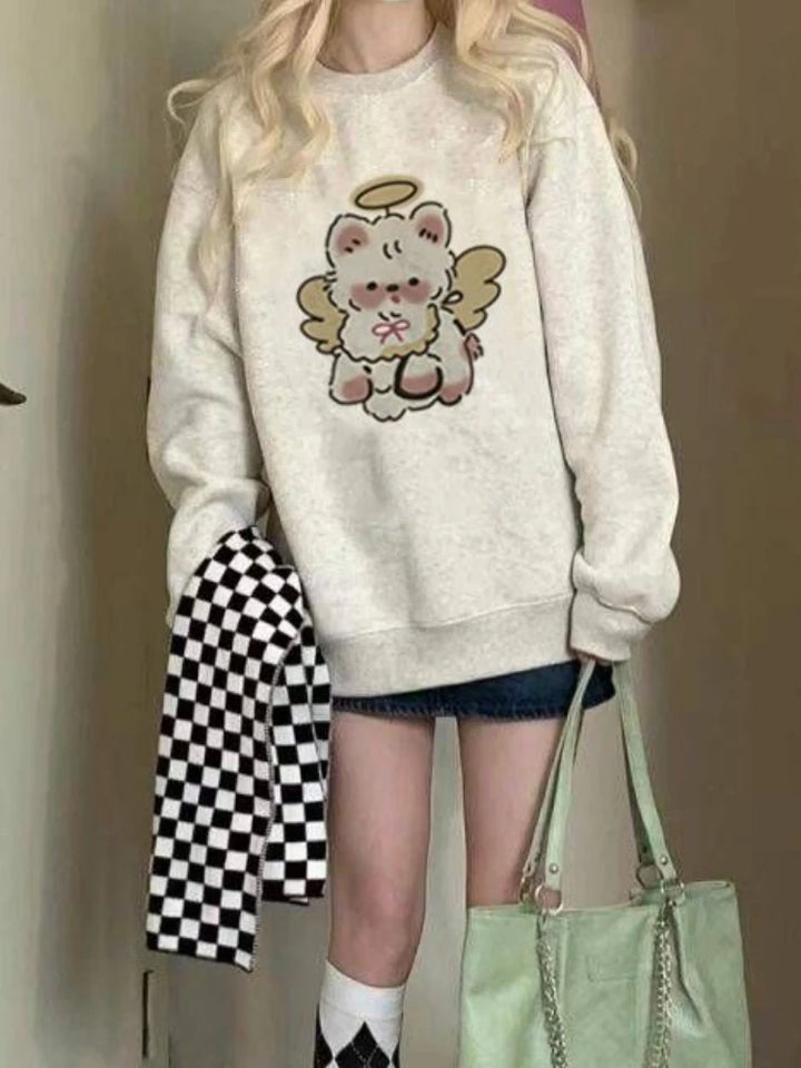 Puppy Angel Oversized Pullover