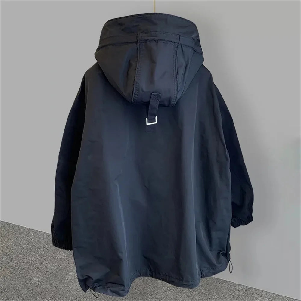 Windbreaker with Hood