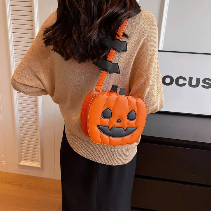 Pumpkin Shoulder/Cross-Body Bag