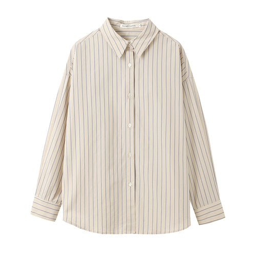 Striped Button-Down Shirt