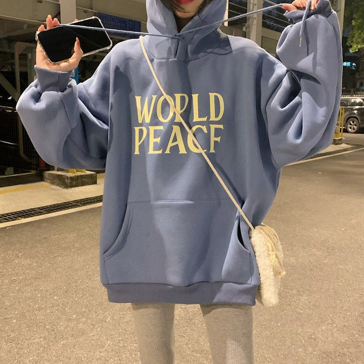 "WORLD PEACF" Hoodie