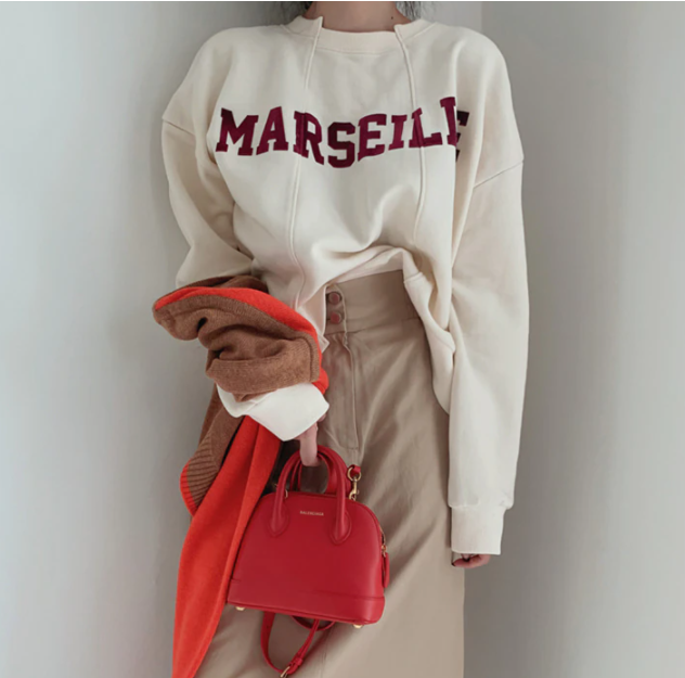 "MARSEILLE" Sweater With Unique Collar