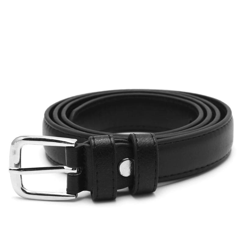 Shiny Faux Leather Belt - Asian Fashion Lianox