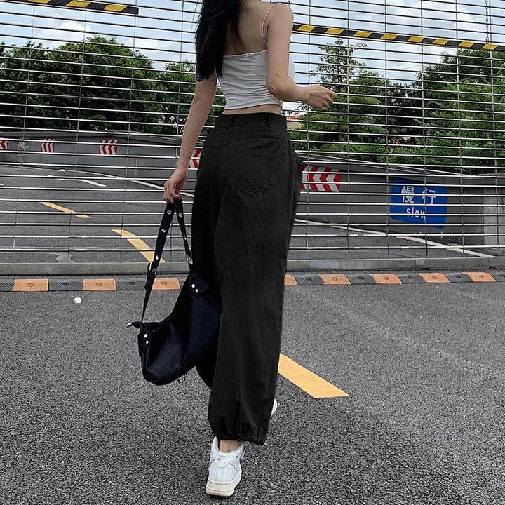Baggy Harem Pants - Asian Fashion Lianox