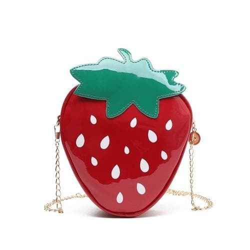 Strawberry Shoulder Bag -  Asian Fashion! - Shop Korean & Japanese Fashion on Lianox.