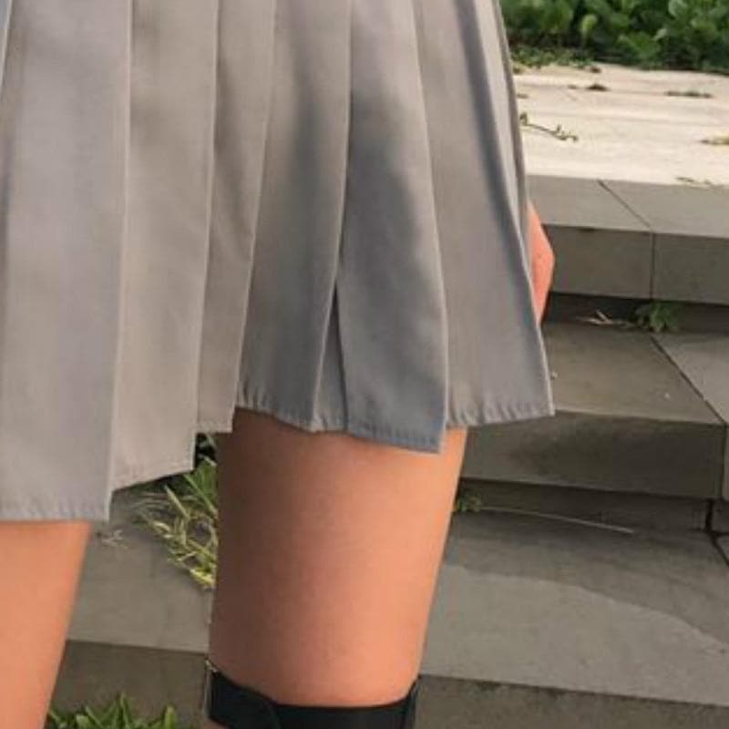 Simple Pleated School Girl Skirt (XS to 5XL!) – Lianox