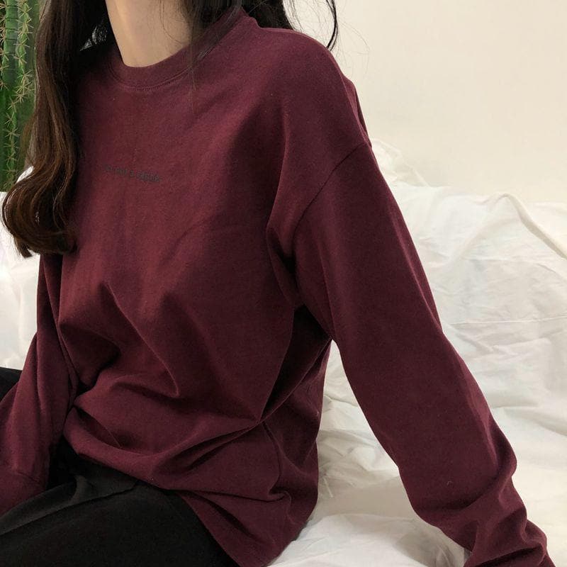 "I'm Not A Rapper" Sweatshirt - Asian Fashion Lianox