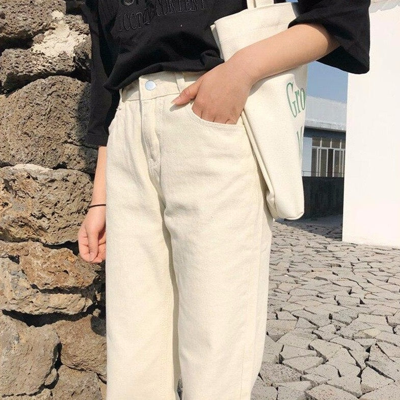 Light Ankle-Length Jeans With Pockets