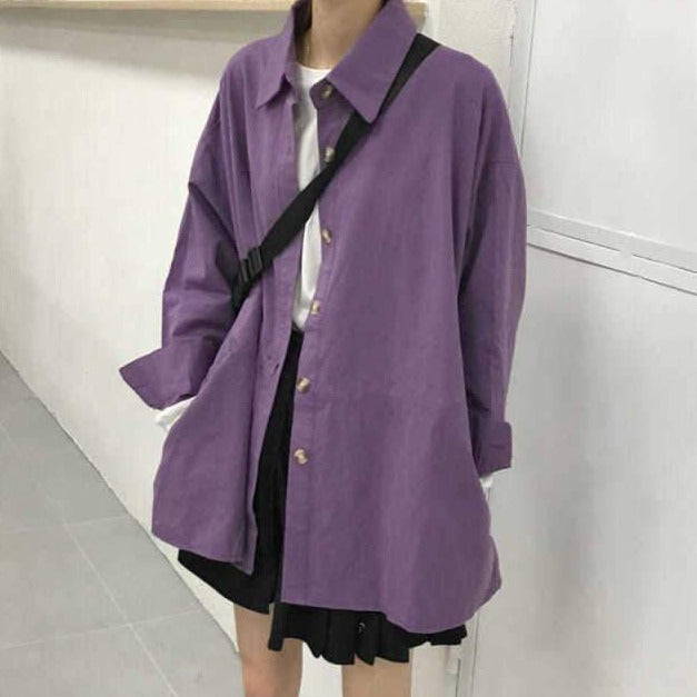 Longsleeved Button-Down Shirt With Pockets