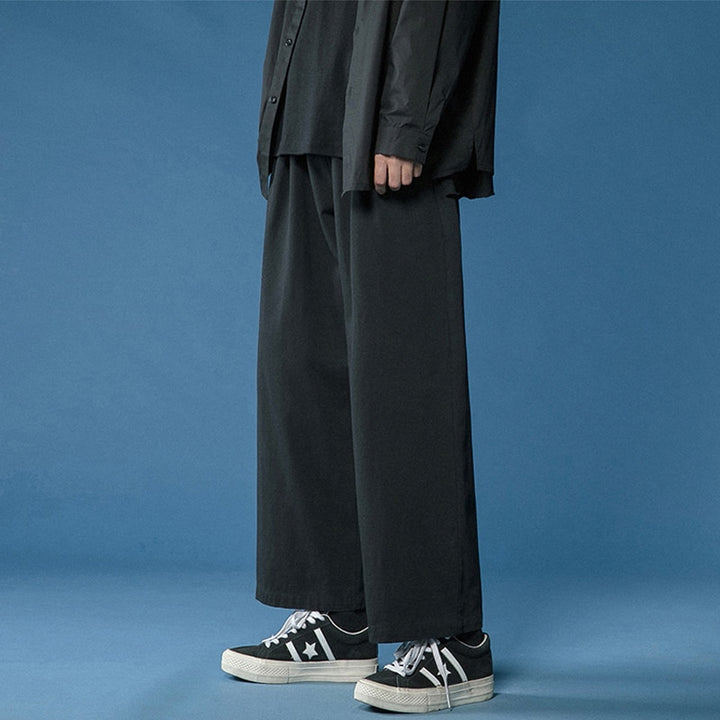 Ankle-Length Pants With Elastic Waist