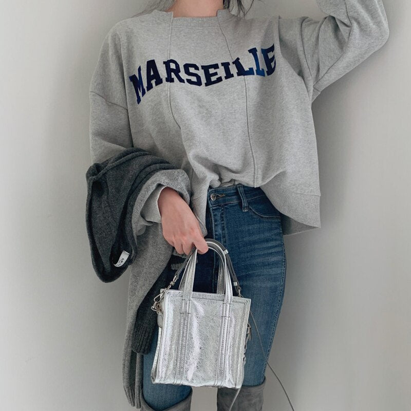 "MARSEILLE" Sweater With Unique Collar