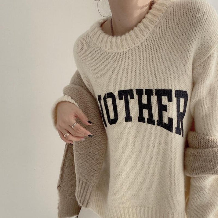 "ANOTHER" Knitted Sweater