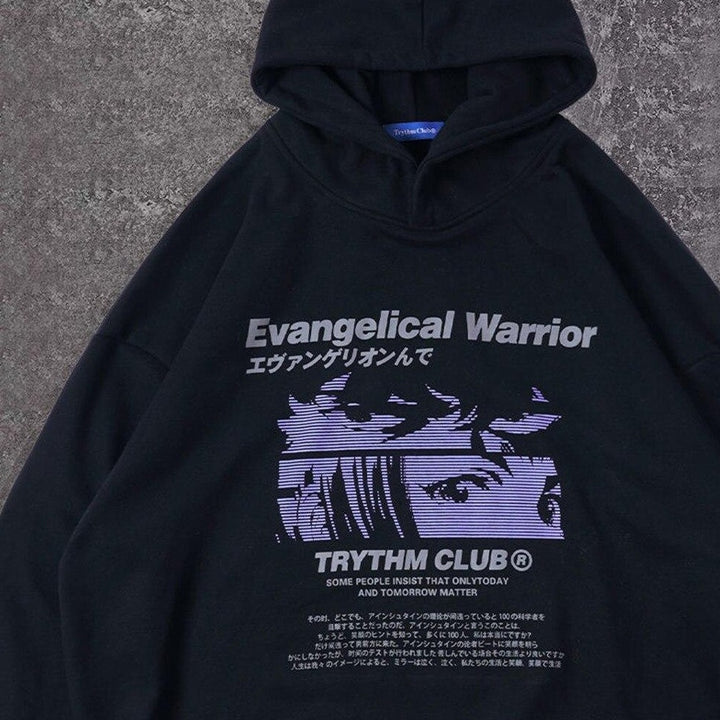 "Evangelical Warrior" Hoodie With Print