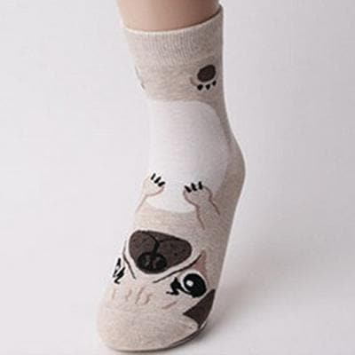Cute Dog Socks - Asian Fashion Lianox