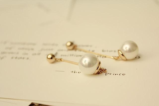Long Pearl Earrings - Asian Fashion Lianox