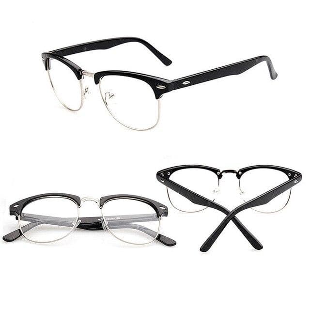Half Frame Glasses - Asian Fashion Lianox